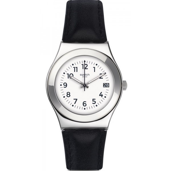 Buy Swatch Women's Watch Irony Medium Licorice YLS453