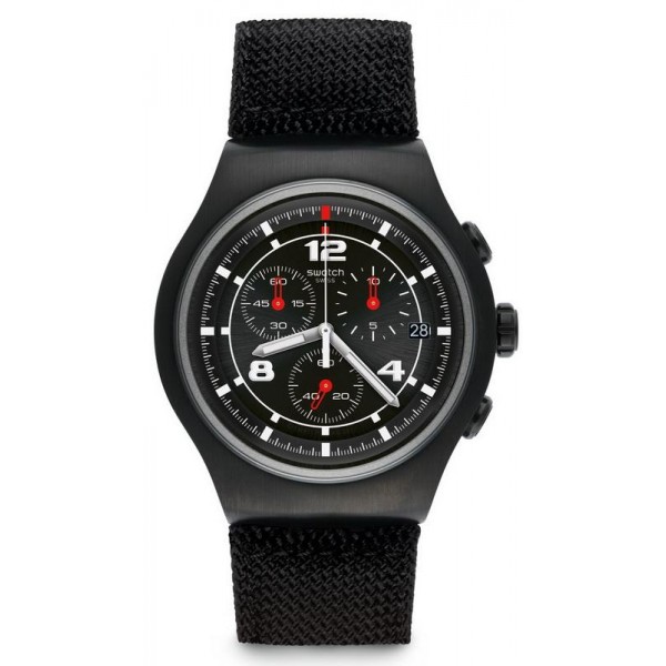 Swatch Men's Watch Irony Chrono Thenero YOB404 Buy Swatch Men's Watch Irony Chrono Thenero YOB404
