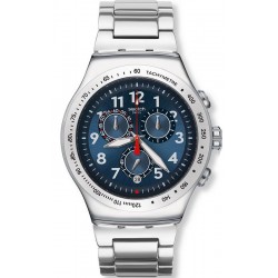 Buy Swatch Men's Watch Irony Chrono Blue Maximus YOS455G