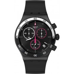 Buy Swatch Mens Watch Irony Chrono Magenta At Night YVB413