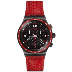 Buy Swatch Men's Watch Irony Chrono Rosso Fuoco YVM401