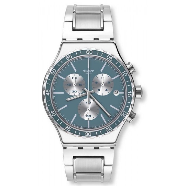 Montre Swatch Unisex Irony Chrono Ironfreeze YVS438G Acheter Montre Swatch Unisex Irony Chrono Ironfreeze YVS438G