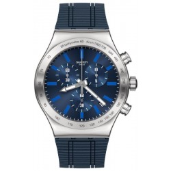 Buy Swatch Mens Watch Irony Chrono Electric Blue YVS478