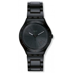 Buy Swatch Men's Watch Irony Big Classic Noir Intense YWB404G