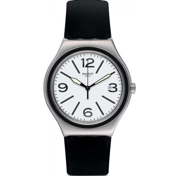 Buy Swatch Men's Watch Irony Big Classic Noir Du Soir YWS424