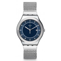 Buy Swatch Men's Watch Irony Big Classic Blue Icone YWS449M