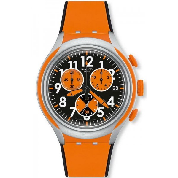 Buy Swatch Men's Watch Irony Xlite Feel Strong Chronograph YYS4003
