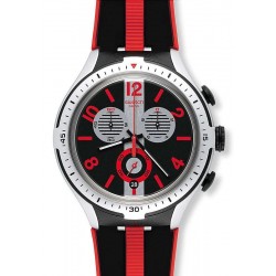 Buy Swatch Men's Watch Irony Xlite Stripes Chronograph YYS4013