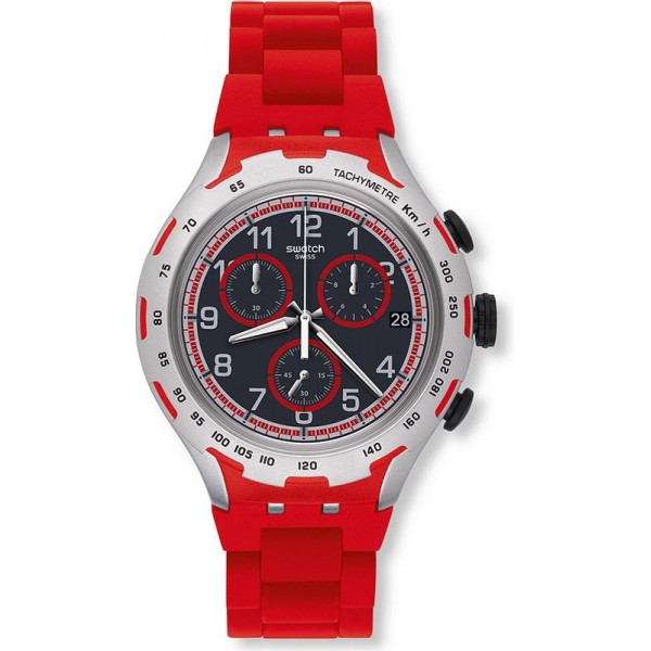 Swatch Herrenuhr Irony Xlite Red Attack YYS4018AG Chronograph Kaufen Sie Swatch Herrenuhr Irony Xlite Red Attack YYS4018AG Chronograph