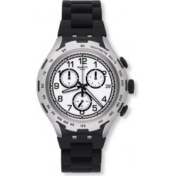 Buy Swatch Men's Watch Irony Xlite Black Attack YYS4020AG Chronograph