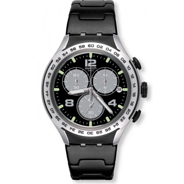 Orologio Swatch Uomo Irony Xlite Night Attack YYS4026AG Cronografo Comprare Orologio Swatch Uomo Irony Xlite Night Attack YYS4026AG Cronografo